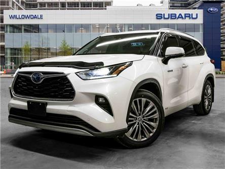 2021 Toyota Highlander Hybrid Hybrid Platinum >>No accident<< (Stk: 260020A) in North York, - Image 1 of 26 2021 Toyota Highlander Hybrid Hybrid Platinum >>No accident<< (Stk: 260020A) in North York, - Image 1 of 26