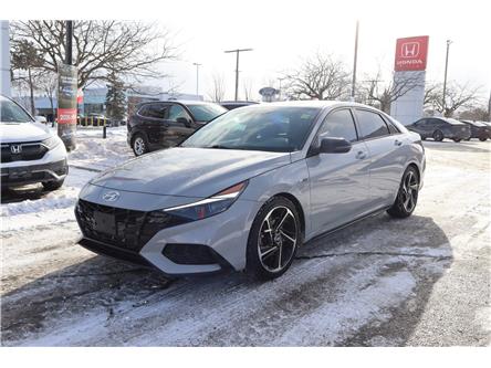 2021 Hyundai Elantra N Line (Stk: 2214373A) in Mississauga - Image 1 of 27