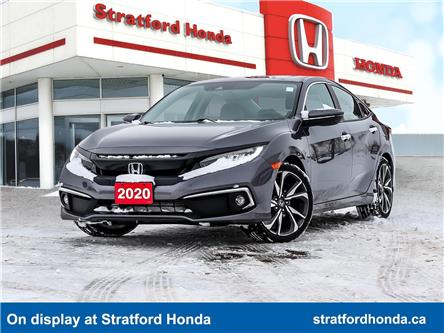 2020 Honda Civic Touring (Stk: 2HA0528A) in Stratford - Image 1 of 27