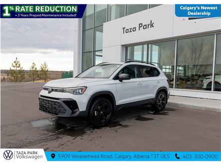 2026 Volkswagen Taos Comfortline Black Edition (Stk: TT-054) in Calgary - Image 1 of 24