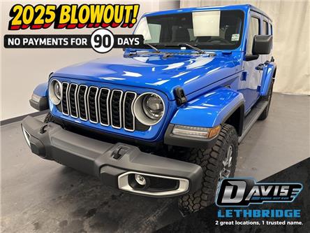 2025 Jeep Wrangler Sahara (Stk: 40206) in Lethbridge - Image 1 of 28