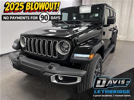 2025 Jeep Wrangler Sahara (Stk: 36523) in Lethbridge - Image 1 of 28