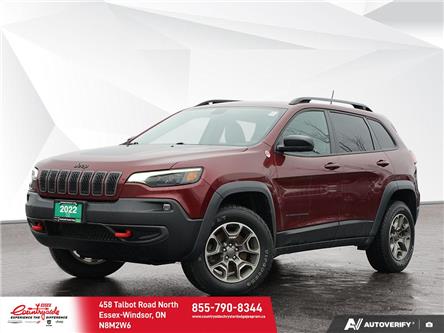 2022 Jeep Cherokee Trailhawk (Stk: 62562) in Essex-Windsor - Image 1 of 31 2022 Jeep Cherokee Trailhawk (Stk: 62562) in Essex-Windsor - Image 1 of 31