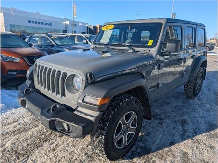 2021 Jeep Wrangler Unlimited Sport (Stk: 19351) in Calgary - Image 1 of 25