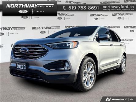 2023 Ford Edge Titanium (Stk: DR1063) in Brantford - Image 1 of 23