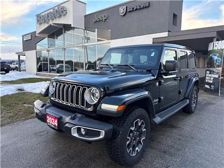 2024 Jeep Wrangler Sahara (Stk: 0199P) in Meaford - Image 1 of 12