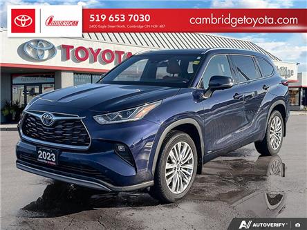 2023 Toyota Highlander Hybrid Limited (Stk: 2601161) in Cambridge - Image 1 of 21