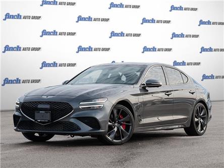 2022 Genesis G70 3.3T Sport (Stk: 101064) in London - Image 1 of 27