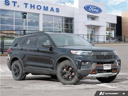 2022 Ford Explorer Timberline (Stk: 6093A) in St. Thomas - Image 1 of 27