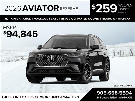 2026 Lincoln Aviator Reserve (Stk: FO-AVIATOR) in Whitby - Image 1 of 10