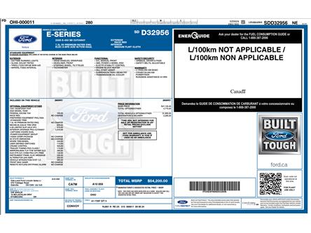 2025 Ford E-450 Cutaway Base (Stk: F5E005) in Oakville - Image 1 of 2