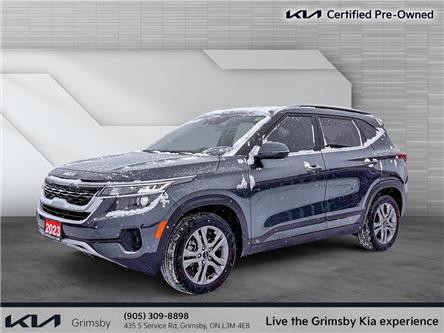 2023 Kia Seltos EX | HEATED STEERING | SUN ROOF | LEATHER | (Stk: N5797A) in Grimsby - Image 1 of 17 2023 Kia Seltos EX | HEATED STEERING | SUN ROOF | LEATHER | (Stk: N5797A) in Grimsby - Image 1 of 17