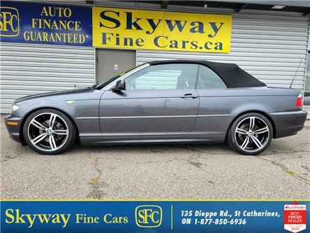 2006 BMW 3 Series 325 CABRIOLET | LOCAL TRADE | LEATHER | LOW KLMS (Stk: Z3516A) in St. Catharines - Image 1 of 27