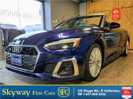2021 Audi A5 Cabriolet Technik 2.0 TFSI quattro (Stk: Z3662A) in St. Catharines - Image 1 of 11