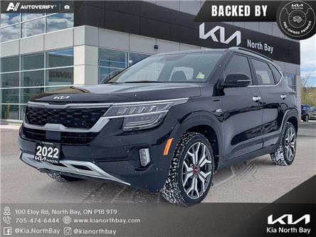 2022 Kia Seltos SX Turbo w/Burgundy Interior (Stk: 26-141A) in North Bay - Image 1 of 24