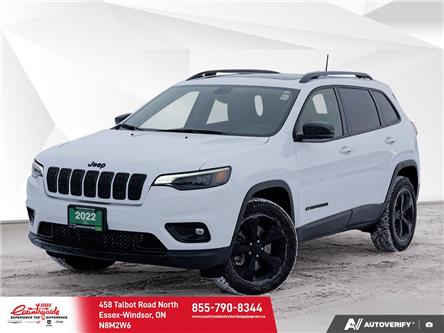 2022 Jeep Cherokee Altitude (Stk: 260061) in Essex-Windsor - Image 1 of 31