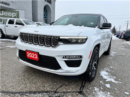 2023 Jeep Grand Cherokee 4xe Summit (Stk: 23-052L) in Sarnia - Image 1 of 27