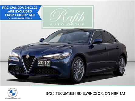2017 Alfa Romeo Giulia ti (Stk: B10187A) in Windsor - Image 1 of 26