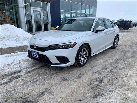 2022 Honda Civic LX (Stk: 32917A) in Thunder Bay - Image 1 of 12