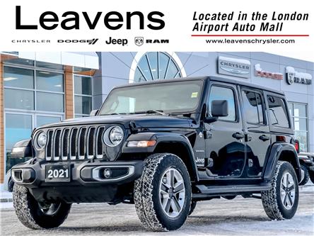 2021 Jeep Wrangler Unlimited Sahara (Stk: 15-U1223) in London - Image 1 of 25