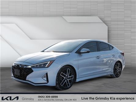 2019 Hyundai Elantra Sport | MANUAL | LEATHER |SUNROOF | CLEAN CAR FAX (Stk: U3223) in Grimsby - Image 1 of 18 2019 Hyundai Elantra Sport | MANUAL | LEATHER |SUNROOF | CLEAN CAR FAX (Stk: U3223) in Grimsby - Image 1 of 18