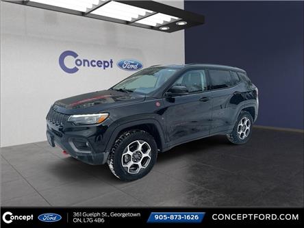 2022 Jeep Compass Trailhawk (Stk: B51708A) in GEORGETOWN - Image 1 of 18