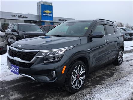 2023 Kia Seltos SX Turbo w/Black Interior (Stk: B3353A) in Cornwall - Image 1 of 30