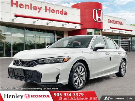 2026 Honda Civic LX (Stk: H22625) in St. Catharines - Image 1 of 17