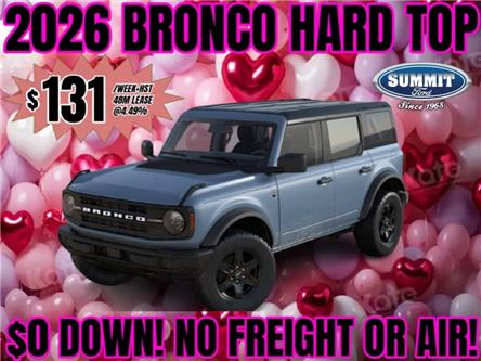 2026 Ford Bronco Big Bend (Stk: NEWDESIGNBronco) in Toronto - Image 1 of 2