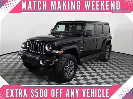 2020 Jeep Wrangler Unlimited Sahara (Stk: 25J162B) in Calgary - Image 1 of 24