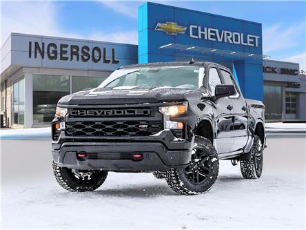 2026 Chevrolet Silverado 1500 Custom Trail Boss (Stk: 26175) in Ingersoll - Image 1 of 23