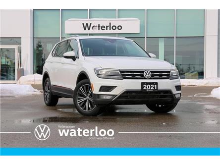 2021 Volkswagen Tiguan Highline (Stk: V26019) in Waterloo - Image 1 of 18