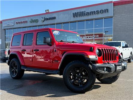 2023 Jeep Wrangler Sahara (Stk: W9348) in Uxbridge - Image 1 of 25 2023 Jeep Wrangler Sahara (Stk: W9348) in Uxbridge - Image 1 of 25