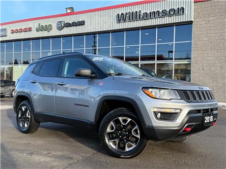 2018 Jeep Compass Trailhawk (Stk: W9357) in Uxbridge - Image 1 of 23
