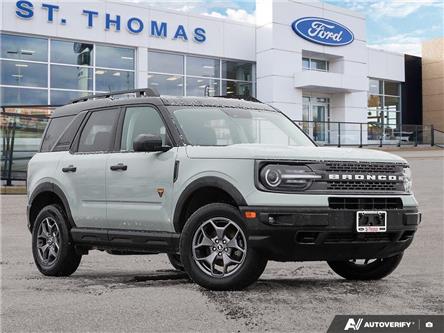 2023 Ford Bronco Sport Badlands (Stk: 3691A) in St. Thomas - Image 1 of 27