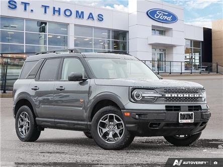 2023 Ford Bronco Sport Badlands (Stk: 3728A) in St. Thomas - Image 1 of 27