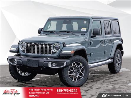 2026 Jeep Wrangler Sahara (Stk: 26137) in Essex-Windsor - Image 1 of 26