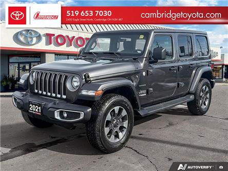 2021 Jeep Wrangler Unlimited Sahara (Stk: 2602081) in Cambridge - Image 1 of 25