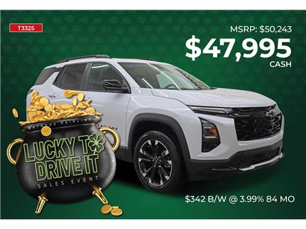 2026 Chevrolet Equinox RS (Stk: T3325) in Watrous - Image 1 of 47 2026 Chevrolet Equinox RS (Stk: T3325) in Watrous - Image 1 of 47