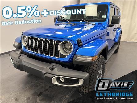 2025 Jeep Wrangler Sahara (Stk: 40206) in Lethbridge - Image 1 of 28 2025 Jeep Wrangler Sahara (Stk: 40206) in Lethbridge - Image 1 of 28