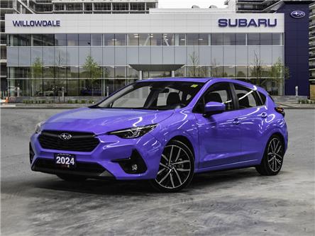 2024 Subaru Impreza Sport-tech AWD + No accident + Low mileage (Stk: P5827) in North York, - Image 1 of 10
