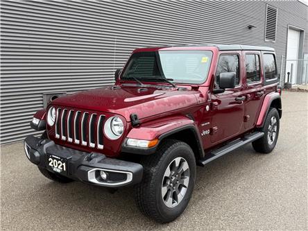 2021 Jeep Wrangler Unlimited Sahara (Stk: U11107) in London - Image 1 of 24