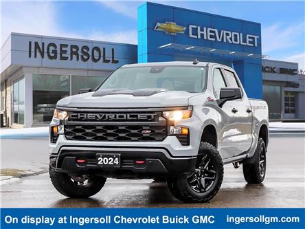 2024 Chevrolet Silverado 1500 Custom Trail Boss (Stk: 25325B) in Ingersoll - Image 1 of 26