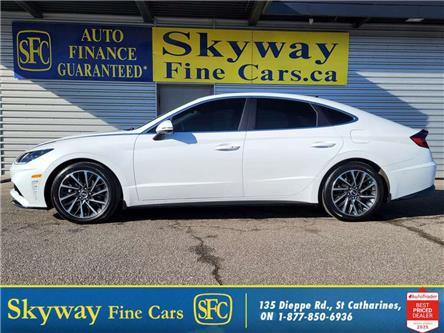 2021 Hyundai Sonata ULTIMATE | NAVI | PANO ROOF |LEATHER |REMOTE START (Stk: S9463A) in St. Catharines - Image 1 of 27