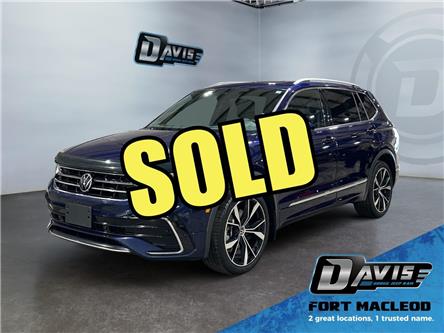 2022 Volkswagen Tiguan Highline R-Line (Stk: 30566) in Fort Macleod - Image 1 of 15