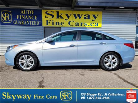 2011 Hyundai Sonata LIMITED 1-OWNER | NAVI | SUNROOF | HEATED LEATHER (Stk: S9472A) in St. Catharines - Image 1 of 19