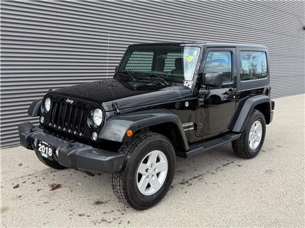 2018 Jeep Wrangler JK Sport (Stk: U11099) in London - Image 1 of 19
