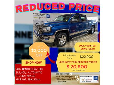 2017 GMC Sierra 1500 SLT (Stk: 25204B) in Melfort - Image 1 of 13