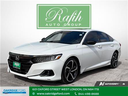 2022 Honda Accord Sport 1.5T (Stk: L9127) in London - Image 1 of 29