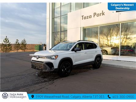 2026 Volkswagen Taos Comfortline Black Edition (Stk: TT-011) in Calgary - Image 1 of 24